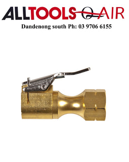 Jamec Pem Tyre Inflator Air Chucks - Single Straight - Clip On Sealing P/n 03.0446