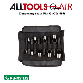 RENNSTEIG - Hollow Wad Punch Set - 9 Pc P/n 140900 + $13.50 Postage