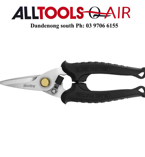 Sterling 185mm Black Panther Industrial Snips P/n 29-701 + $10.60 Postage