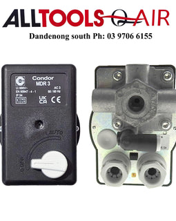 Condor 4 Port MDR3/11RM (Genuine) Air Compressor Pressure Switch 415v 16amp