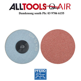 PFERD COMBIDISC ABRASIVE DISC - ALUMINIUM OXIDE - TYPE CDR 75 A VARIOUS GRITS