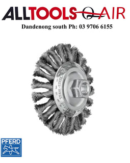 Pferd COMBITWIST bevel brush knotted KBG dia. 115x15 mm M14 P/n 43315011 +$11.00 postage