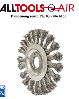 Pferd 125mm Knot Wire Wheel brush to suit 125mm grinder P/n 43740111 + $10.60 Postage