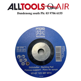 PFERD BACKING PAD HT-GT 125MM 5" M14 HIGH TEMPERATURE P/N 44890210 + $10.60 freight