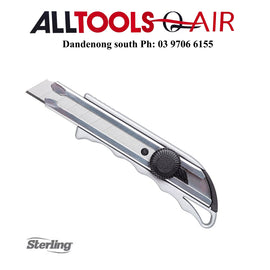 Sterling 18mm Silver Metal Screw-Lock Knife+ $10.60 Postage