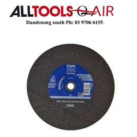 PFERD HIGH SPEED CUT-OFF WHEEL - HD PREM STEEL 100 T 350-4.0 Q SGP-HD x 10 25.4 P/n 66323730