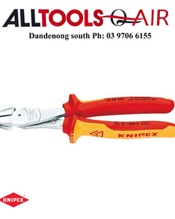 KNIPEX Diagonal Side Cutter - High Leverage P/n 74.06.200SB + $11.00 Postage