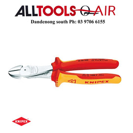 KNIPEX Diagonal Side Cutter - High Leverage P/n 74.06.200SB + $11.00 Postage