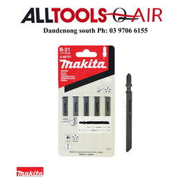 Makita Aluminium Jigsaw Blade B-21 HSS 100mm x 12tpi / Fine Finish - 5 pack P/n A-85721 + $5.50 Postage