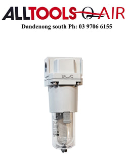 SMC AIR FILTER  ASSEMBLY WITH AUTO DRAIN P/N AF40-04BD-A 1/2 BSP PORTS + $11 DELIVERY