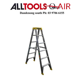 BAILEY PRO ALUMINIUM DOUBLE SIDED LADDER 6 STEP P/N FS13963