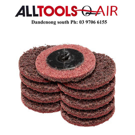 Geiger 50mm Abrasive Disc Pack QTY 10 (Maroon) P/n GPA1528x10 + $10.60 Postage