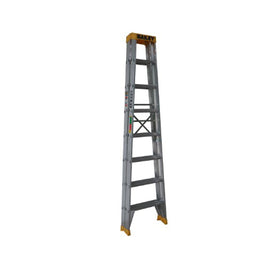 BAILEY PRO ALUMINIUM DOUBLE SIDED LADDER 8 STEP P/N FS13965