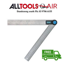 Accud 360° Protractor & 300mm Combination Ruler P/n AC-821-012-01