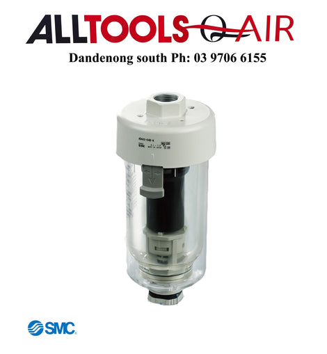 SMC AUTO DRAIN  ASSEMBLY P/N AD402-04D-A  1/2 BSP PORT + $11 DELIVERY