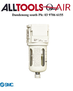 SMC FILTER ASSEMBLY P/N AF20-02-C-D 1/4 BSP PORTS + $11 DELIVERY