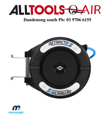Macnaught Retracta R3 25 Metre Compressed Air/Water reel AW425K-01