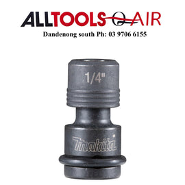 Makita 1/2" Square Drive to 1/4" Hex Drive Adaptor P/n B-68448