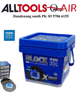 Pferd Block 125x1mm Inox Stainless steel cutting discs EHT125-1.0 SG Steelox x 100 P/n 75650801