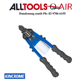 Kincrome Short-Arm Hand Riveter 280mm (11") 2.4-6.4mm Capacity P/n CL900 + $13.50 Postage