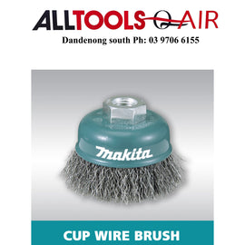 MAKITA CRIMPED CUP WIRE BRUSH 100MM X M14 P/N D-55114