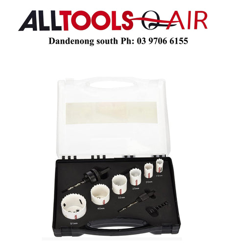 Makita 6 Piece Electricians Bi-Metal Holesaw Set P/n D-47123