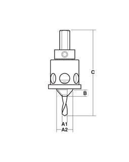 Carbitool  5.0mm (14g) Drill Countersink with Ball Bearing Depth Stop P/n DCS5.0DS + $10.60 Postage