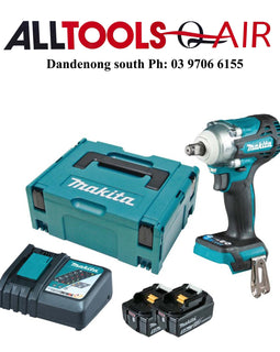 Makita 18V Brushless 1/2" Impact Wrench P/n DTW300RTJ inc Free Delivery