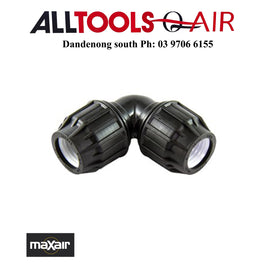 MAXAIR Compression Pipe Coupler Elbow - Various Sizes