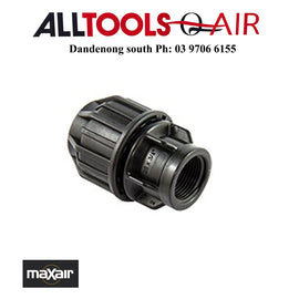 MAXAIR Compression Pipe Coupler Female Threaded - Various Sizes