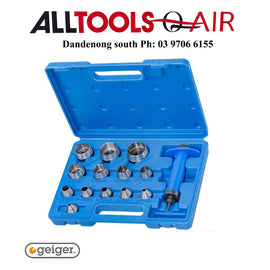 Geiger Wad Punch 14Pc Set With Centre Punch P/n GGPS + $13.50 postage