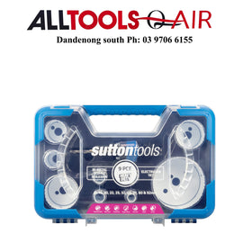 Sutton 9 piece Bi-Metal – Cobalt  Holesaw Set P/n H125BM10