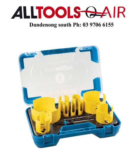 Sutton 9 piece Plumbers TCT  Holesaw Set P/n H127 MP7
