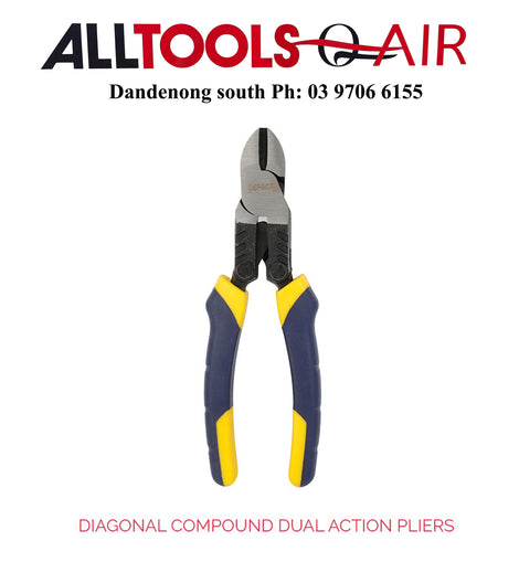 Diagonal Compound Dual Action Pliers P/n IMPCPD7 + $10.60 postage