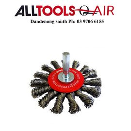 Josco 75mm High Speed Twistknot Wheel Brush P/n JSTW75+ $10.60 postage