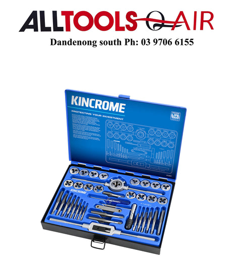 Kincrome Tap & Die Set 39 Piece Metric P/n K12021 inc free delivery