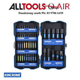 Kincrome Impact  Bit Set 46 Piece 1/4" Hex Drive P/n K21013 + $11 postage