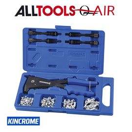 Kincrome Nutsert Riveter Kit 68 Piece M3,M4,M5,M6,M8 & M10 P/n K4900