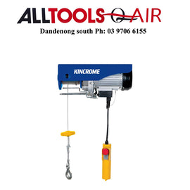 KINCROME ELECTRIC LIFTING HOIST 400-800KG P/n KP1202 inc Free Delivery