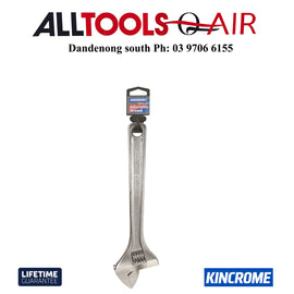 Kincrome Adjustable Wrench 300mm (12") P/n K040005 + $10.60 Postage