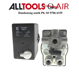 Condor 4 Port MDR3/11RM (Genuine) Air Compressor Pressure Switch 415v 16amp