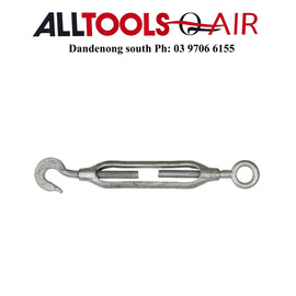 Beaver Hook and Eye Commercial Galvanised Turnbuckles 6 - 16mm Thread