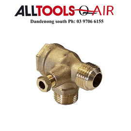 Air Compressor 90 Degree NON Return Valve 1/2 BSP P/N NRV1/2 + $12.00 Postage