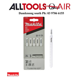 Makita Metal Jigsaw Blade Bi-Metal 132mm x 25tpi / Fine - 5 pack P/n P-47204 + $5.50 Postage