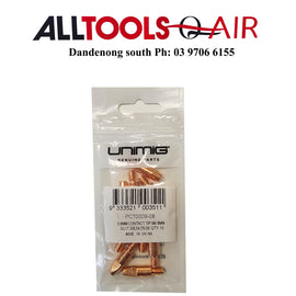 UNIMIG BINZEL STYLE CONTACT TIPS 0.8MM PACK OF 10 P/n PCT0009-08