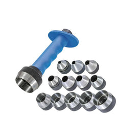 Geiger Wad Punch 14Pc Set With Centre Punch P/n GGPS + $13.50 postage