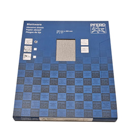 PFERD ABRASIVE SHEETS DRY - ALUMINIUM OXIDE 230 X 280MM - VARIOUS GRITS - PER 50 SHEETS