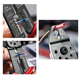 KNIPEX Crimping Pliers P/n 97 21 215 SB + $11.00 Postage