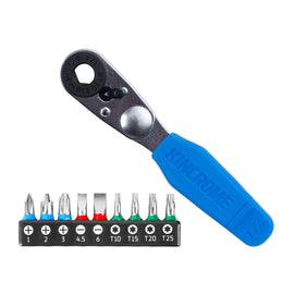 Kincrome Mini Ratchet Bit Set 10 Piece P/n K5014 + $11.00 Postage