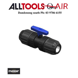 MAXAIR Ball Valve For Compression Pipe - Various Sizes